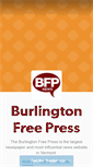 Mobile Screenshot of burlingtonfreepress.tumblr.com