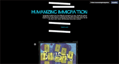 Desktop Screenshot of humanizingimmigration.tumblr.com