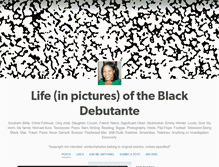Tablet Screenshot of blackdebutante.tumblr.com