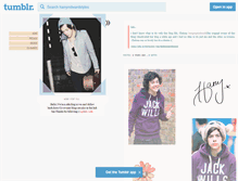 Tablet Screenshot of harrymilwardstyles.tumblr.com