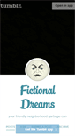 Mobile Screenshot of fictional-dreams.tumblr.com