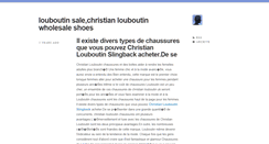 Desktop Screenshot of christianlouboutinsite.tumblr.com