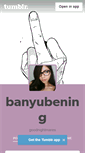 Mobile Screenshot of banyube.tumblr.com