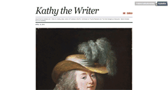 Desktop Screenshot of kathythewriter.tumblr.com