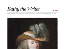 Tablet Screenshot of kathythewriter.tumblr.com