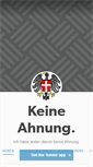 Mobile Screenshot of keineahnung.tumblr.com