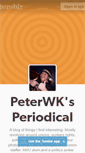 Mobile Screenshot of peterwk.tumblr.com