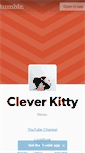 Mobile Screenshot of clvrkitty.tumblr.com