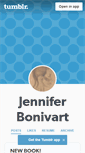 Mobile Screenshot of jenniferbonivart.tumblr.com