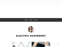 Tablet Screenshot of electricraspberry.tumblr.com