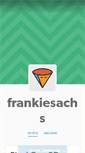 Mobile Screenshot of frankiesachs.tumblr.com