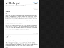 Tablet Screenshot of alettertogod.tumblr.com