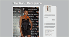 Desktop Screenshot of electmodelmanagement.tumblr.com