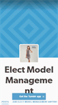 Mobile Screenshot of electmodelmanagement.tumblr.com