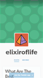 Mobile Screenshot of elixiroflife.tumblr.com