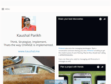 Tablet Screenshot of kaushalparikh.tumblr.com