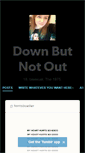 Mobile Screenshot of d0wn-but-n0t-out.tumblr.com