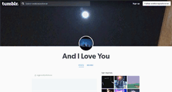 Desktop Screenshot of andiloveyouforever.tumblr.com