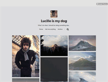 Tablet Screenshot of lucilleismydog.tumblr.com