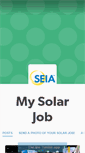 Mobile Screenshot of mysolarjob.tumblr.com