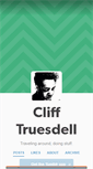 Mobile Screenshot of clifftruesdell.tumblr.com