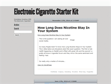 Tablet Screenshot of electroniccigarettestarterkit.tumblr.com