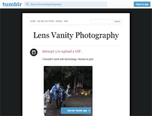 Tablet Screenshot of lensvanityphotography.tumblr.com