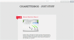 Desktop Screenshot of cigarettesbox.tumblr.com