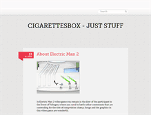 Tablet Screenshot of cigarettesbox.tumblr.com