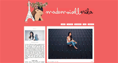 Desktop Screenshot of mademoisellerika.tumblr.com