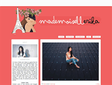 Tablet Screenshot of mademoisellerika.tumblr.com