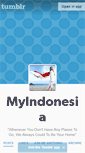 Mobile Screenshot of myindonesia.tumblr.com