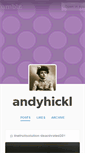 Mobile Screenshot of andyhickl.tumblr.com