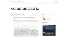 Desktop Screenshot of communicatrix.tumblr.com
