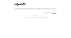 Desktop Screenshot of naijabarbie.tumblr.com