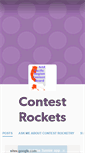 Mobile Screenshot of contestrockets.tumblr.com