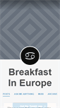Mobile Screenshot of breakfastineurope.tumblr.com