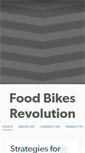 Mobile Screenshot of foodbikesrevolution.tumblr.com