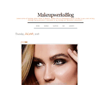 Tablet Screenshot of makeupwerksblog.tumblr.com