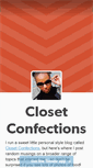 Mobile Screenshot of closetconfections.tumblr.com