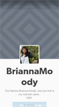 Mobile Screenshot of briannamoody.tumblr.com