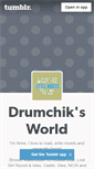 Mobile Screenshot of drumchiksworld.tumblr.com