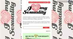 Desktop Screenshot of iheartmysexuality.tumblr.com