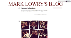 Desktop Screenshot of marklowry.tumblr.com