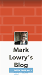 Mobile Screenshot of marklowry.tumblr.com