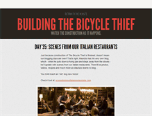 Tablet Screenshot of buildingthebicyclethief.tumblr.com