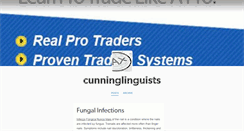 Desktop Screenshot of cunninglinguists.tumblr.com