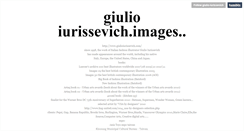 Desktop Screenshot of giulio-iurissevich.tumblr.com