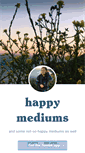 Mobile Screenshot of happymedium.tumblr.com
