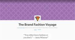 Desktop Screenshot of fashionvoyage.tumblr.com